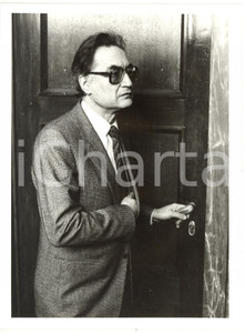 1985 ca MILANO Piero SCHLESINGER direttore Banca Popolare *Foto VINTAGE 18x24 cm