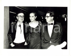 1987 CANNES Fratelli TAVIANI Greta SCACCHI Foto 25x20 cm (1) Fotografia di agenzia. GOOD/buono  Formato: 25x20 originale e autentica 1