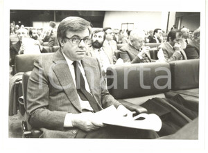 1985 ca MILANO Ritratto di Egidio CARENINI *Foto VINTAGE 24x18 cm