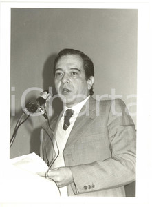 1985 ca ROMA - Cesare MANTOVANI redattore capo del "Secolo d'Italia" *Foto 18x24