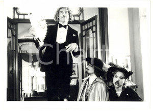 1985 ca RAI - NATA D'AMORE Tullio SOLENGHI sul set *Foto VINTAGE 24x18 cm