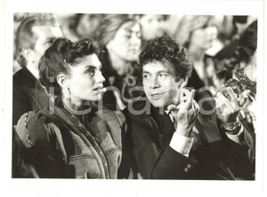 1985 CINEMA Ángela MOLINA con José Maria SANCHEZ alla prima de "La bella Otero"