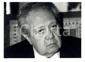 1991 FIRENZE Palazzo Vecchio - Ritratto di Mário SOARES *Foto 24x18 cm