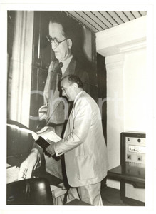 1990 ca POLITICA - DC Ritratto Ciriaco DE MITA - Fotografia 18x24 cm