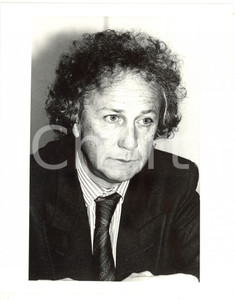 1985 ca MILANO Ritratto del professor Carlo Maria GUERCI *Foto VINTAGE 20x25 cm 
