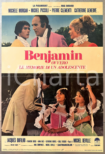 1967 Pierre CLEMENTI "Benjamin ovvero le memorie di un adolescente" - Fotobusta