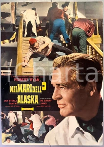 Materiale cinematografico d’epoca 1954 1966 Jerry HOPPER Nei mari dell Alaska Robert RYAN  Fotobusta 1