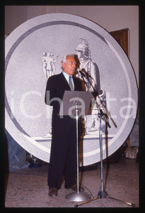 Fotografia d epoca originale Giorgio ARMANI  MILANO Accademia di Brera 1993 35 mm vintage slide 1 1