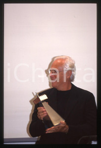 Fotografia d epoca originale MODA Giorgio ARMANI  MILANO Premio Risultati 1998 35 mm vintage slide 92 1