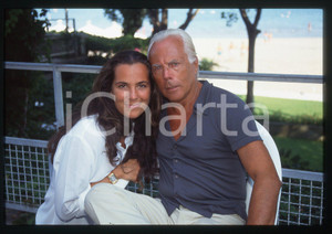 Giorgio e Roberta ARMANI - FESTIVAL CINEMA VENEZIA 1999 * 35 mm vintage slide 21