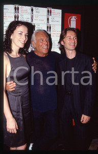 Giorgio ARMANI Anastasia SHIRLEY Robert CARLYLE 1995 ca * 35 mm vintage slide