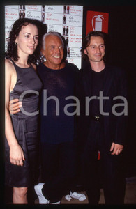 Giorgio ARMANI Anastasia SHIRLEY Robert CARLYLE 1995 ca * 35mm vintage slide 3