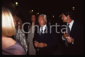 Giorgio e Roberta ARMANI - FESTIVAL CINEMA VENEZIA 1999 * 35 mm vintage slide 26