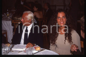 Giorgio e Roberta ARMANI - FESTIVAL CINEMA VENEZIA 1999 * 35 mm vintage slide 32