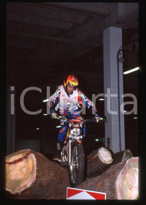 MOTOCLUB LAZZATE Campionato TRIAL INDOOR - MILANO 2000 35 mm vintage slide 68