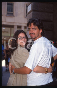 Valerio STAFFELLI e Matilde ZARCONE - MILANO 1995 ca 35 mm vintage slide 3