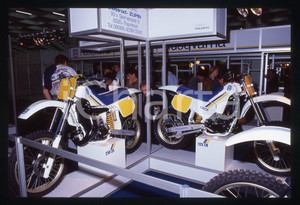 HUSQVARNA 125 - 250 CR - COLONIA 1984 35 mm vintage slide
