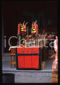 Fruit market - TAIPEI 1989 35 mm vintage slide
