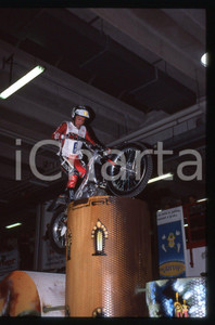 MOTOCLUB LAZZATE - Campionato TRIAL INDOOR - MILANO 2000 35 mm vintage slide 3