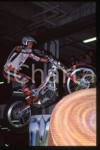 MOTOCLUB LAZZATE - Campionato TRIAL INDOOR - MILANO 2000 35 mm vintage slide 9