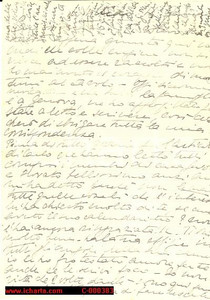 Manoscritto, lettera originale 1928 MULTEDO (GE) Maria CANTONO DI CEVA - Gente in riviera - Lettera 1