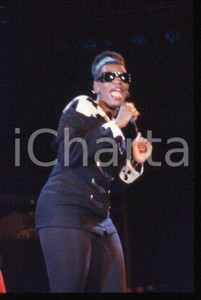 35mm vintage slide* 1990 ca ITALY American house music singer ADEVA (8)