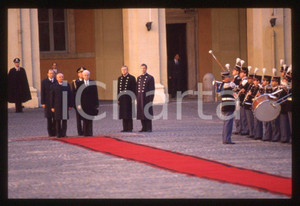 Fotografia d epoca originale 35mm vintage slide 1989 ROMA QUIRINALE Francesco COSSIGA Michail GORBACHEV 28 1