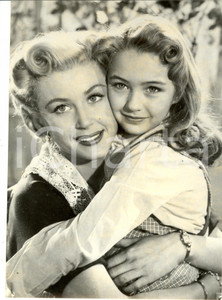 Fotografia d epoca originale 1968 GERMANIA Christine Maria KAUFMANN exmoglie Tony CURTIS e figlia Alexandra 1