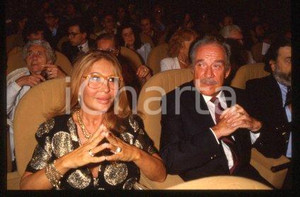 35mm vintage slide* 1987 VENEZIA Ugo TOGNAZZI Franca BETTOJA alla Mostra (10)