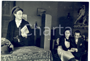 Fotografia d epoca originale 1937 MILANO TEATRO FILODRAMMATICI  Compagnia Gino CAVALIERI in  Il toccasana 1