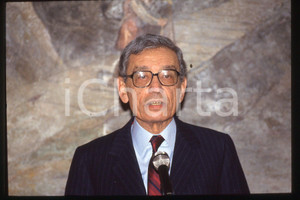35mm vintage slide* 1993 ca ROME Boutros BOUTROS-GHALI Egyptian politician (2)