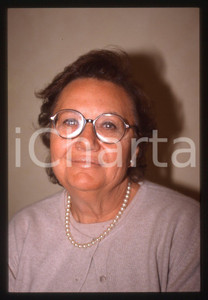 35mm vintage slide* 1990ca ITALIA COSTUME Maria VENTURI Ritratto scrittrice (5)