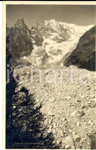 Autografo originale 1940 COURMAYEUR Ghiacciaio della Brenta *Federico OLIVERO ad Augusto COGNASSO 1