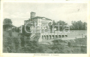Cartolina originale da collezione 1935 ca ROCCA GRIMALDA (AL) Veduta del Castello *Cartolina FP NV 1