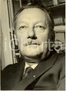 Fotografia d epoca originale 1960 PARIS RenÃ© HUYGHE nuovo membro dell ACCADEMIA FRANCESE Fotografia UPI 1