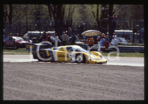 Fotografia d'epoca originale 35mm vintage slide* 1986 360 KM MONZA PORSCHE 956B Joest Racing durante gara (2) 1