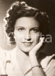 Fotografia d epoca originale 1940 CINEMA Attrice tedesca Annelies REINHOLD ne I tre CODONAS Fotografia 1