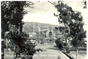 Cartolina originale da collezione 1959 PRIVERNO LT Veduta Abbazia di FOSSANOVA Cartolina postale FG VG 1