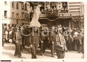 Fotografia d epoca originale 1938 BoulognesurMer, CongrÃ¨s Marial National, mineurs 1