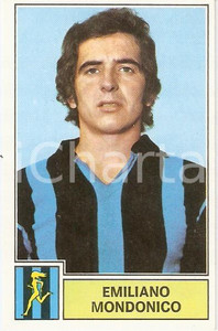 Oggetto da collezione cartaceo PANINI  CALCIATORI 1971  1972 Figurina Emiliano MONDONICO Serie A ATALANTA 1