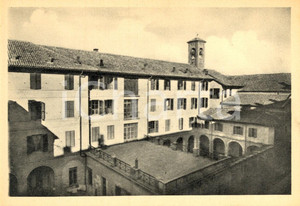 Cartolina originale da collezione 1940 ca CASALE MONFERRATO AL Convento Francescano di SANT ANTONIO FG VG 1