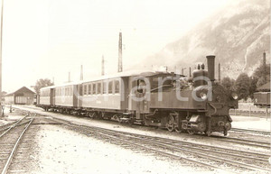 Cartolina originale da collezione 1964 JENBACH AUSTRIA Zillertalbahn ZB Locomotiva 1 rsP LBPH Wagen Cartolina 1