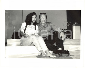 1988 SAINT VINCENT ESTATE Lino BANFI con la figlia Rosanna durante le prove