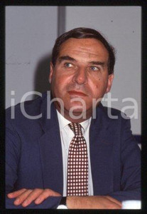 35mm vintage slide* 1995 ca MILAN European Commissioner Leon BRITTAN (13)