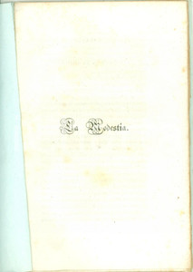 Libro, pubblicazione d epoca 1841 Mario Felice PERALDI Modestia meditazione condiscendenza Estratti 1