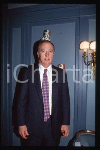 35mm vintage slide* 1990 ca MILAN President of MOODY's John Augustus BOHN (20)