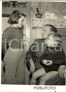 1955 ca STREVI - Eredità miliardaria Gerolamo PONTE - Rosa PONTE e i figli *Foto