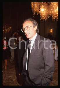 35mm vintage slide* 1995 ca ITALIA Giovanni VALENTINI Ritratto del giornalista 1