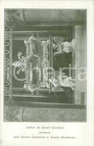Cartolina originale da collezione 1930 ca CASALE MONFERRATO AL L urna di Sant Evasio Cartolina FP NV 1