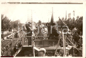 Fotografia d epoca originale 1940 circa UMBERTO II celebra BEFFA DI BUCCARI M.A.S. FOTOGRAFIA 1